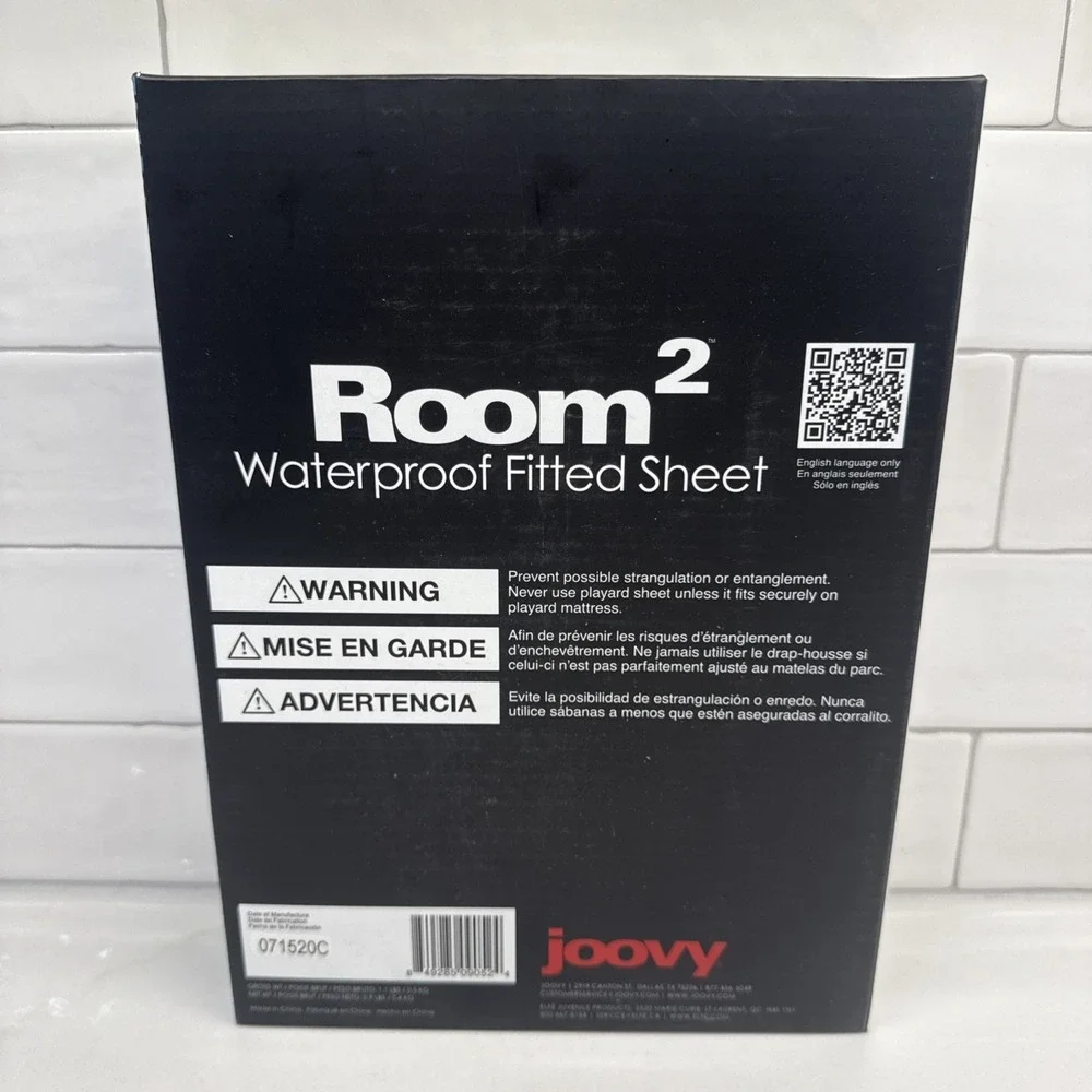 Joovy Room2 Playpen Waterproof Fitted Sheet 9052 Fast Shipping NEW